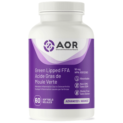 AOR Green Lipped FFA 50 mg (60 Softgels)