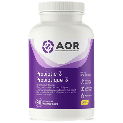 AOR Probiotic-3 600 mg (90 VCaps)