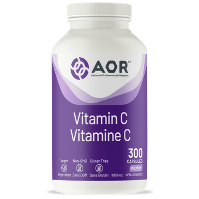 AOR Vitamin C 1000 mg (300 Capsules)