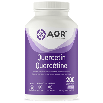 AOR Quercetin 500 mg (200 Capsules)