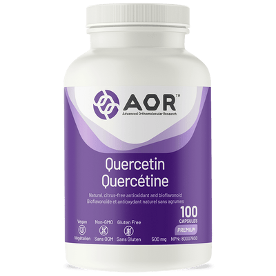 AOR Quercetin 500 mg (100 Capsules)