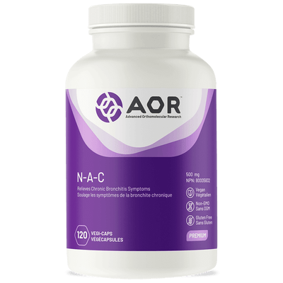 AOR N-A-C 500 mg (120 Capsules)
