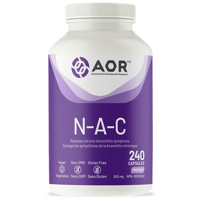 AOR N-A-C 500 mg (240 Capsules)