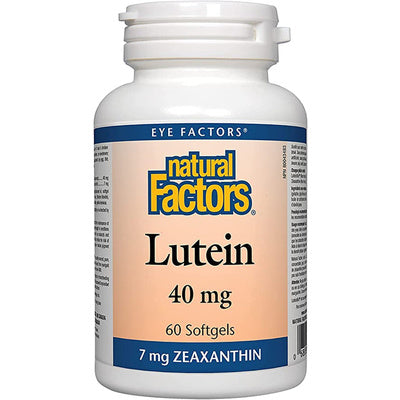 Natural Factors Lutein 40 mg (60 Softgels)