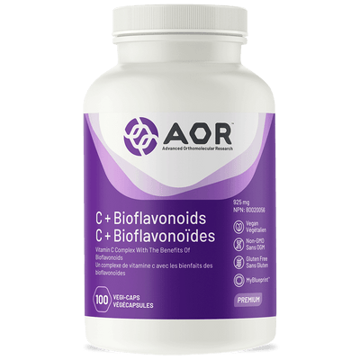 AOR Vitamin C + Bioflavanoids 925 mg (100 Capsules)