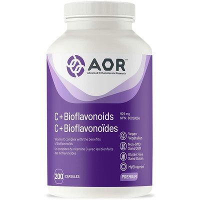 AOR Vitamin C + Bioflavanoids 925 mg (200 Capsules)