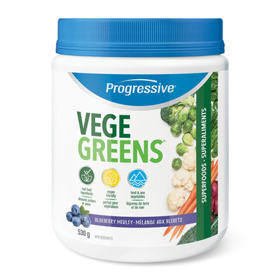 Progressive VegeGreens - Blueberry Medley (530 g)