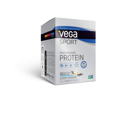 Vega Sport Performance Protein 41 g - Vanilla (Box of 12)