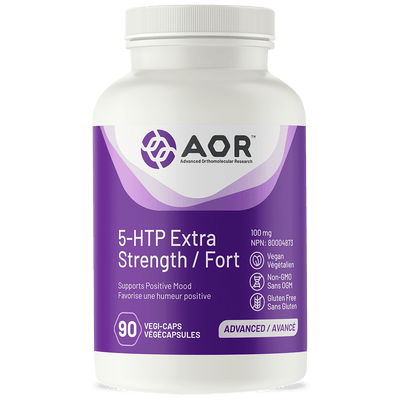 AOR 5-HTP Extra Strength 100 mg (90 VCaps)