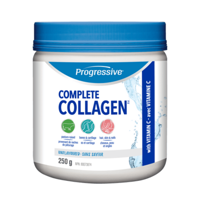 Progressive Complete Collagen with Vitamin C - Unflavoured (250 g)