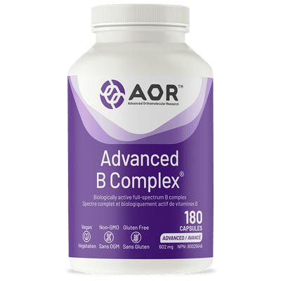 AOR Advanced B Complex 602 mg (180 VCaps)