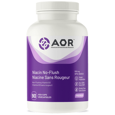AOR Niacin No-Flush 550 mg (90 VCaps)