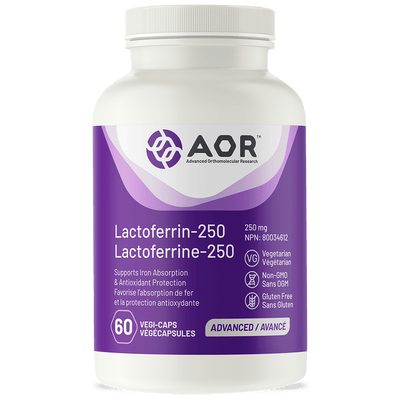 AOR Lactoferrin-250 (60 VCaps)