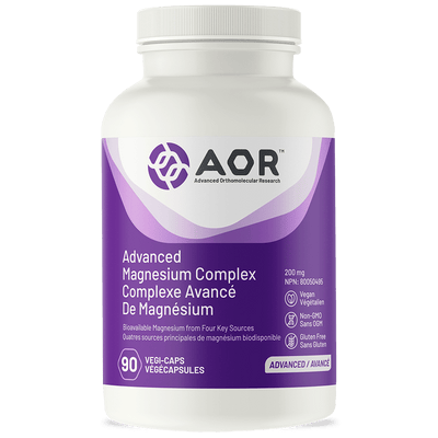AOR Advanced Magnesium Complex 200 mg (90 VCaps)