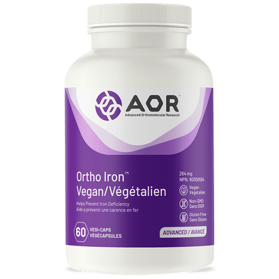 AOR Ortho Iron Vegan 264 mg (60 VCaps)