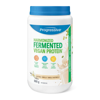 Progressive Harmonized Fermented Vegan Protein - Natural Vanilla (680 g)
