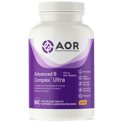 AOR Advanced B Complex Ultra 525 mg (60 Tablets)