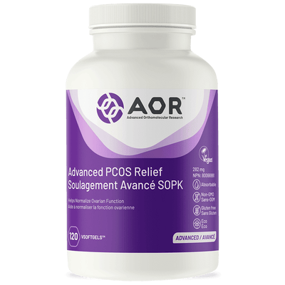 AOR Advanced PCOS Relief 282 mg (120 Softgels)