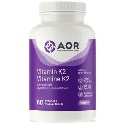 AOR Vitamin K2 120 mcg (60 VCaps)