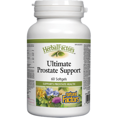 Natural Factors HerbalFactors Ultimate Prostate Support (60 Softgels)