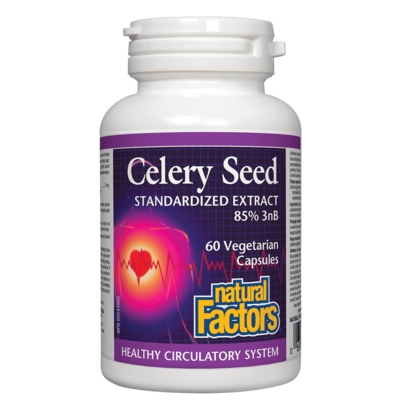 Natural Factors Celery Seed (60 VCaps)