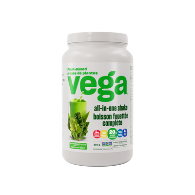 Vega All in One Nutritional Shake - Unsweetened Natural Flavour (860 g)
