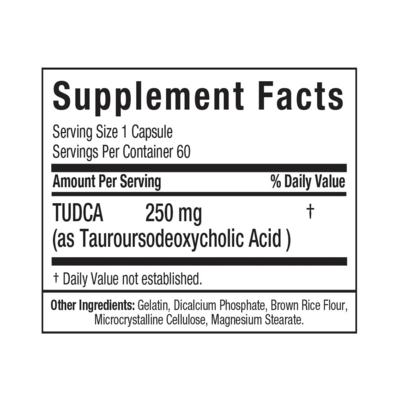 ALLMAX TUDCA+ 250 mg (60 Capsules)