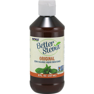 NOW Better Stevia Zero-Calorie Liquid Sweetener - Original (237 mL)