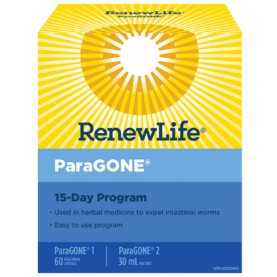 Renew Life ParaGONE Cleansing 15-Day Program (1 Kit)