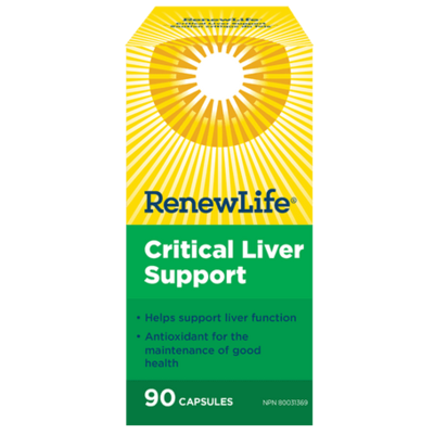 Renew Life Critical Liver Support (90 Capsules)