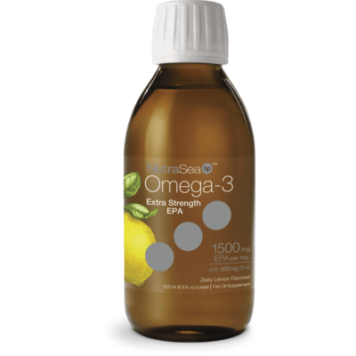 NutraSea HP Omega-3 Extra Strength EPA 1500 mg - Zesty Lemon (200 mL)