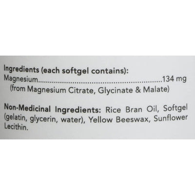 NOW Magnesium Citrate (180 Softgels)