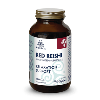 Purica Red Reishi Mushroom (120 VCaps)