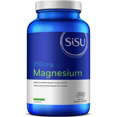 Sisu Magnesium 250 mg (200 VCaps)