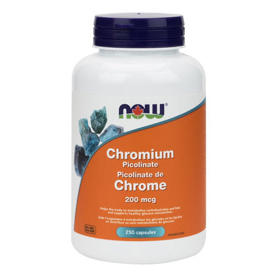 NOW Chromium Picolinate 200 mcg (250 Capsules)
