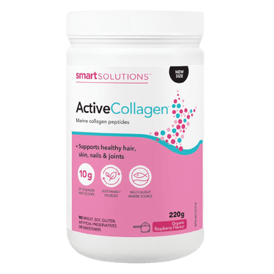 Smart Solutions Active Collagen Powder - Raspberry (220 g)
