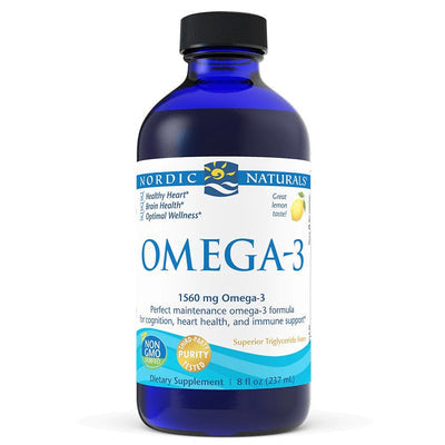 Nordic Naturals Omega-3 1600 mg - Lemon (237 mL)
