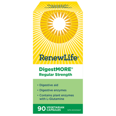 Renew Life DigestMORE Regular Strength (90 VCaps)