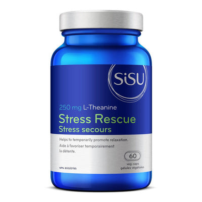 Sisu Stress Rescue 250 mg L-Theanine (60 VCaps)