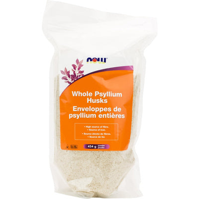 NOW Whole Psyllium Husks (454 g)