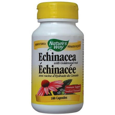 Nature's Way Echinacea with Goldenseal Root (100 Capsules)