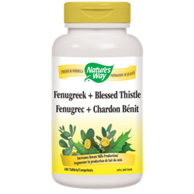 Nature's Way Fenugreek and Blessed Thistle (180 Tablets)