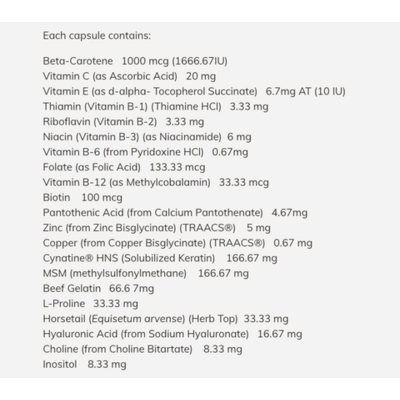 NOW Clinically Advanced Hair, Skin & Nails (90 VCaps)