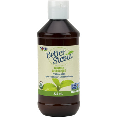 NOW Better Stevia Organic Zero-Calorie Sweetener (237 mL)