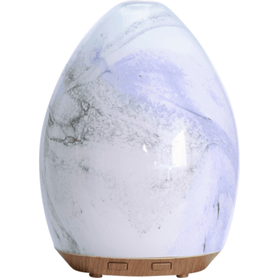 NOW Ultrasonic USB Glass Swirl Oil Diffuser (1 Diffuser)