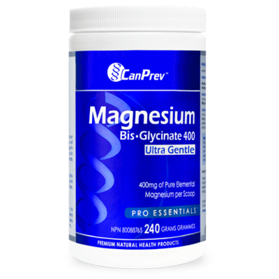 CanPrev Magnesium Bis-Glycinate 400 Ultra Gentle (240 g)