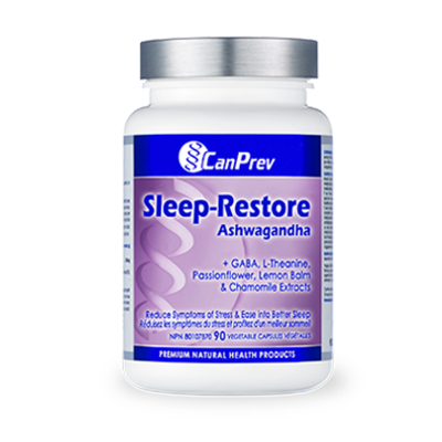 CanPrev Sleep-Restore Ashwagandha (90 VCaps)