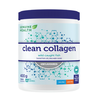 Genuine Health Clean Collagen - Unflavoured (400 g)