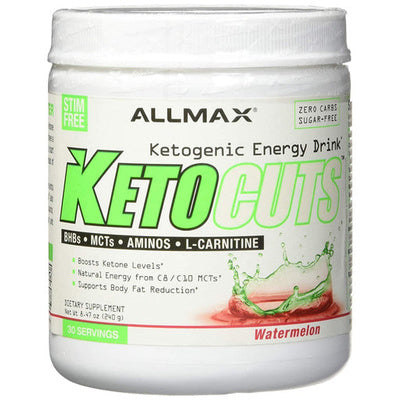 ALLMAX KetoCuts Ketogenic Energy Drink - Watermelon (240 g)