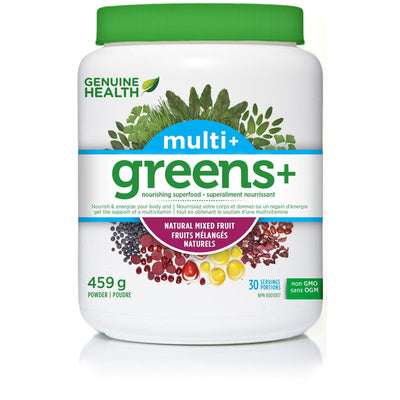 Genuine Health Greens+ Multi+ - Natural Mixed Fruit (459 g)